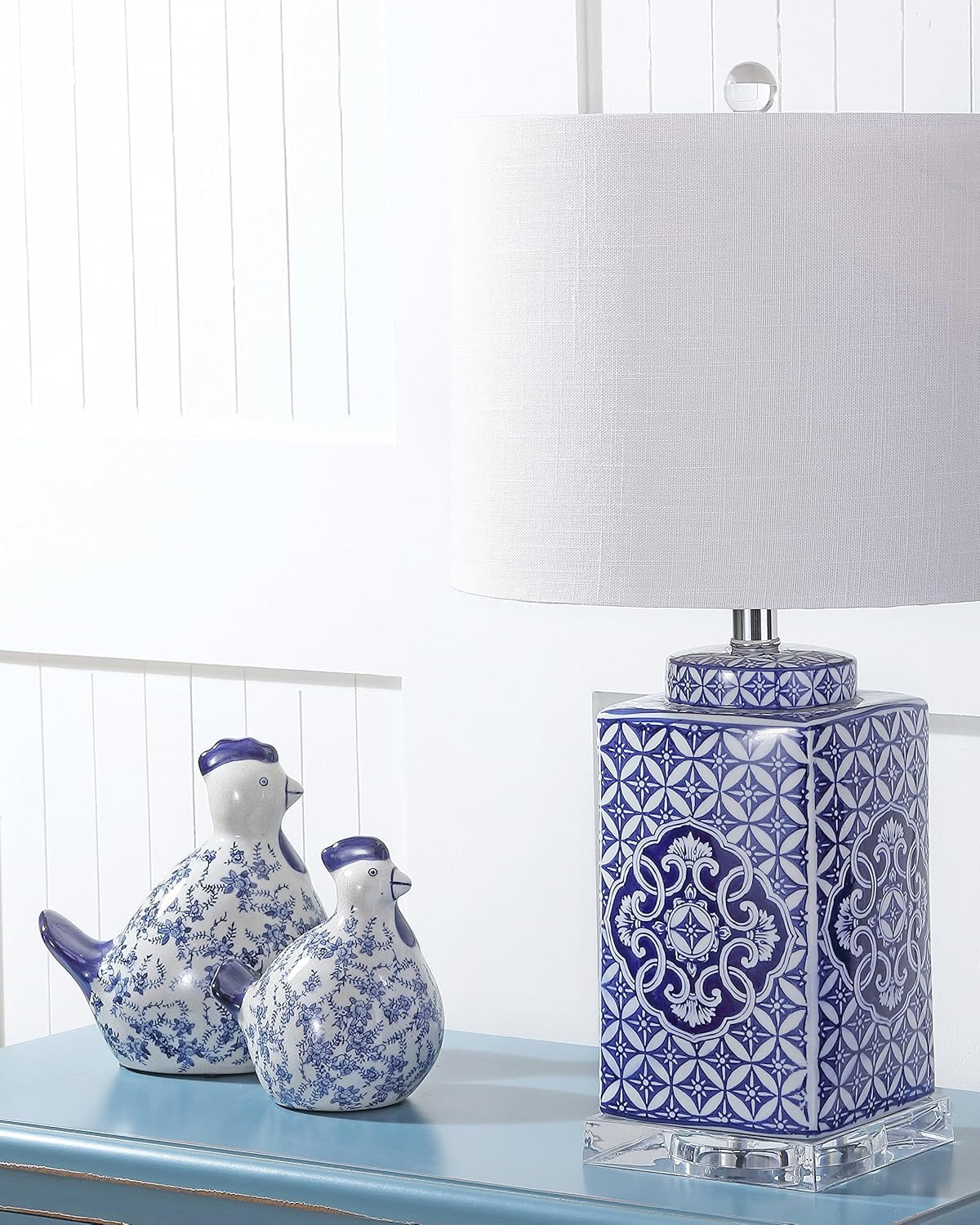 Choi 23" Chinoiserie LED Table Lamp Traditional - Image 2