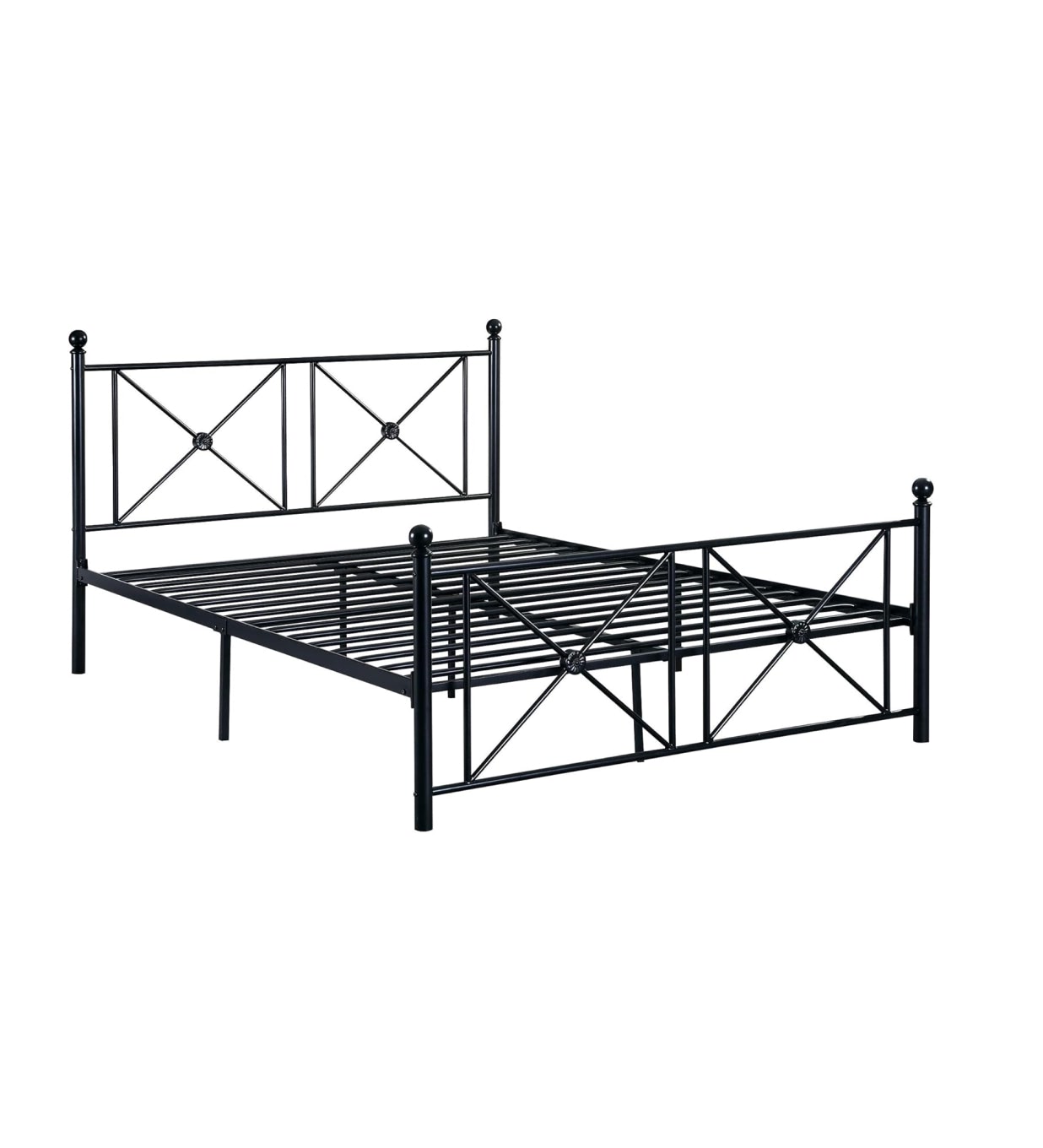 Classic iron bed, European style